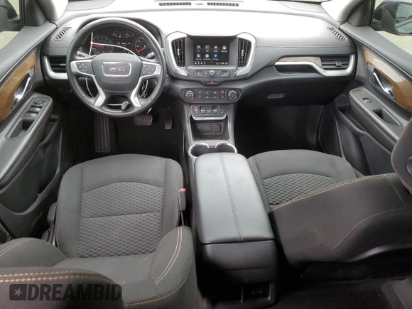2018 GMC Terrain SLE with VIN 3GKALMEV8JL309845, listed as a Copart auction lot 54070435 with 64,224 mi miles and Salvage Title. Bid and sale history available at carsss.com. Image 8.