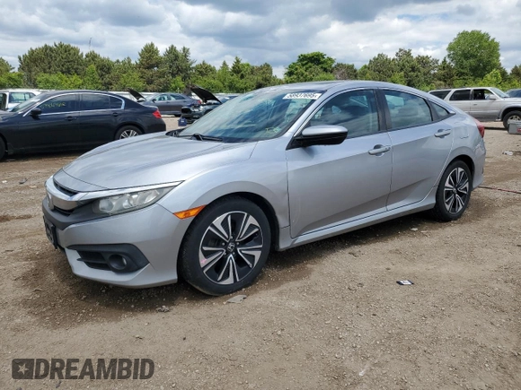 2016 Honda Civic EX-L z VIN 19XFC1F77GE038287, wystawiony jako Copart lot #58937695 z przebiegiem 146 025 mil mil oraz Szkoda całkowita • Salvage title. Historia ofert i sprzedaży dostępna na DreamBid. Obrazek 1.