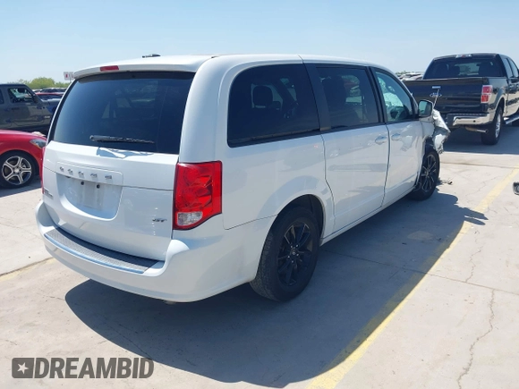 2020 Dodge Grand Caravan GT with VIN 2C4RDGEG5LR186154, listed as a IAAI auction lot 41998125 with 82,818 mi miles and . Bid and sale history available at DreamBid. Image 4.