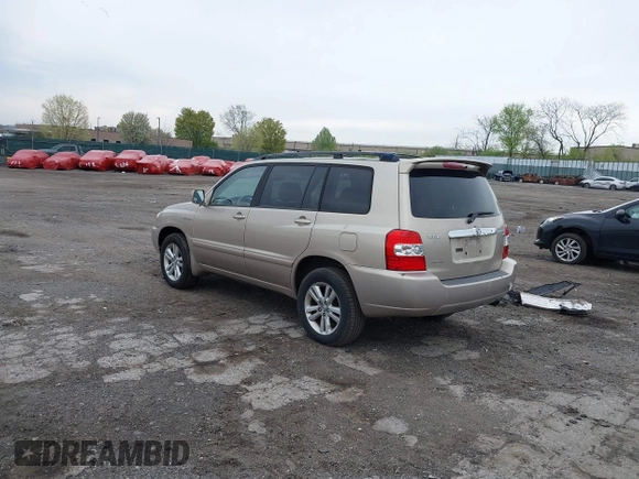 2006 Toyota Highlander Hybrid with VIN JTEEW21AX60007243, listed as a IAAI auction lot 42032134 with 154,901 mi miles. Bid and sale history available at carsss.com. Image 3.
