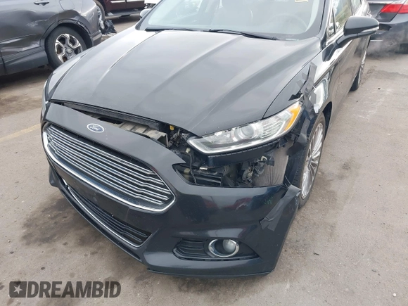 2015 Ford Fusion Titanium with VIN 3FA6P0K91FR238763, listed as a IAAI auction lot 41855030 with 162,060 mi miles. Bid and sale history available at carsss.com. Image 6.