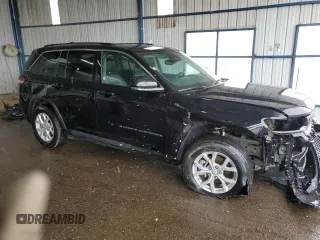 2024 Jeep Grand Cherokee Limited with VIN 1C4RJHBG4RC696595, listed as a Copart auction lot 53904275 with 32,636 mi miles and Salvage title. Bid and sale history available at DreamBid. Image 4.