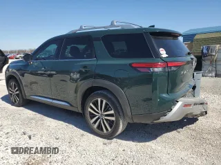 2023 Nissan Pathfinder Platinum z VIN 5N1DR3DH4PC200280, wystawiony jako Copart lot #48794295 z przebiegiem 44 240 mil mil oraz Szkoda całkowita • Salvage title. Historia ofert i sprzedaży dostępna na DreamBid. Obrazek 2.