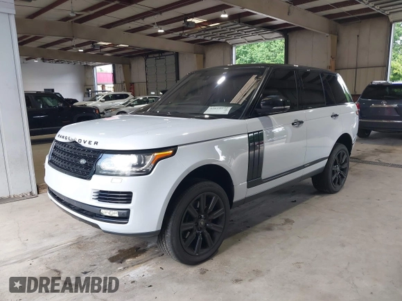 2016 Land Rover Range Rover HSE with VIN SALGS2KF7GA249348, listed as a IAAI auction lot 42618077 with 108,916 mi miles and . Bid and sale history available at DreamBid. Image 2.