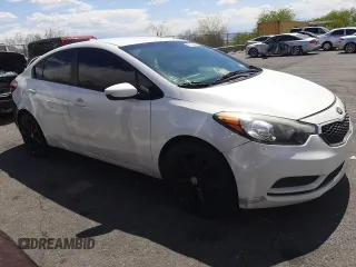 2016 Kia Forte LX with VIN KNAFK4A67G5485536, listed as a Copart auction lot 55252405 with 160,518 mi miles and Clean Title. Bid and sale history available at carsss.com. Image 4.