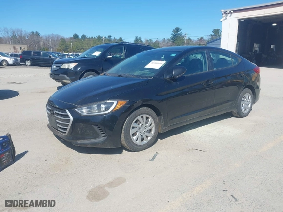 2018 Hyundai Elantra SE with VIN KMHD74LF6JU489417, listed as a IAAI auction lot 42060644 with 116,488 mi miles. Bid and sale history available at carsss.com. Image 17.