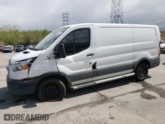 2016 Ford Transit Cargo z VIN 1FTYR1ZM4GKA23204, wystawiony jako Copart lot #55861645 z przebiegiem 222 430 mil mil oraz Szkoda całkowita • Salvage title. Historia ofert i sprzedaży dostępna na DreamBid. Obrazek 1.