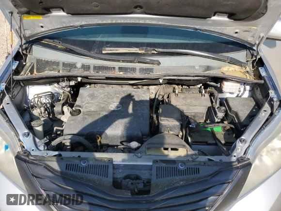 2013 Toyota Sienna L with VIN 5TDZK3DCXDS293934, listed as a Copart auction lot 53890575 with 148,193 mi miles and Clean Title. Bid and sale history available at carsss.com. Image 12.