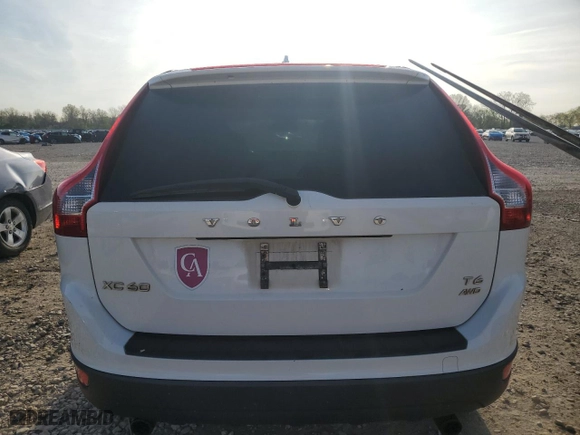 2013 Volvo XC60 T6 with VIN YV4902DZ6D2455857, listed as a Copart auction lot 53898815 with 198,733 mi miles and Salvage Title. Bid and sale history available at carsss.com. Image 6.