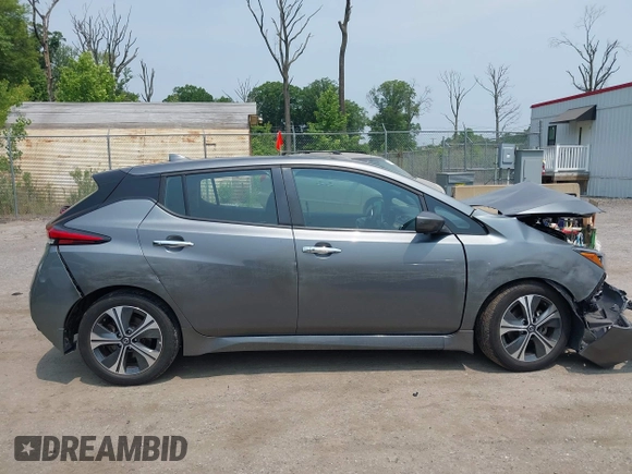 2020 Nissan LEAF SV with VIN 1N4AZ1CP0LC306567, listed as a IAAI auction lot 42429942 with 50,492 mi miles and . Bid and sale history available at DreamBid. Image 13.