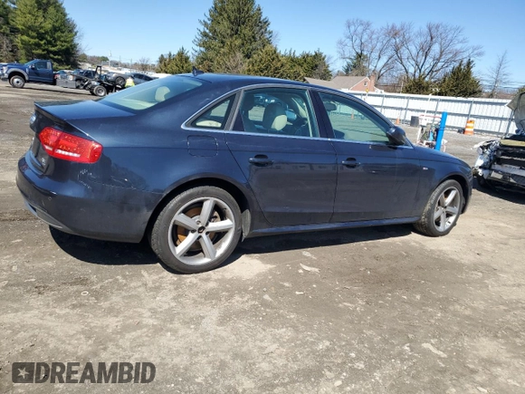 2012 Audi A4 2.0T Premium Plus with VIN WAUFFAFLXCN003878, listed as a Copart auction lot 50172625 with 0 mi miles and Clean Title. Bid and sale history available at carsss.com. Image 3.
