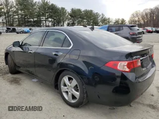 2012 Acura TSX Tech Pkg with VIN JH4CU2F60CC028035, listed as a Copart auction lot 46460665 with 151,163 mi miles and Salvage Title. Bid and sale history available at carsss.com. Image 2.