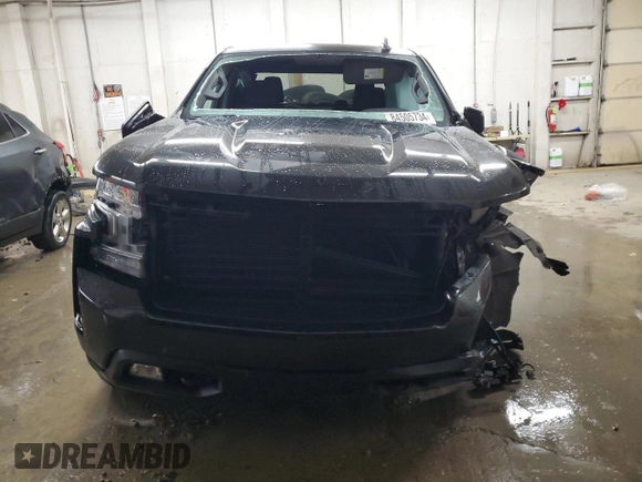 2019 Chevrolet Silverado 1500 RST with VIN 1GCRYEED3KZ274915, listed as a Copart auction lot 84505734 with Not Provided miles and Salvage Title. Bid and sale history available at DreamBid. Image 5.