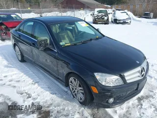 2009 Mercedes-Benz C-Class 3.0L Sport with VIN WDDGF81X59R084810, listed as a IAAI auction lot 41485985 with 121,392 mi miles. Bid and sale history available at carsss.com. Image 1.