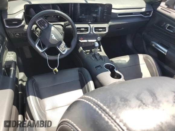 2024 Ford Mustang EcoBoost with VIN 1FAGP8UH3R5134337, listed as a Copart auction lot 59032595 with 31,338 mi miles and Salvage title. Bid and sale history available at DreamBid. Image 8.