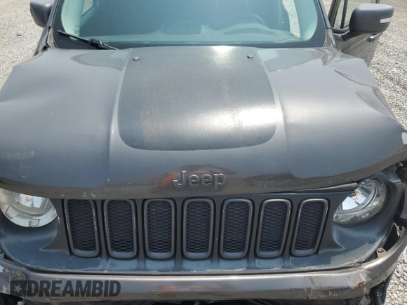 2016 Jeep Renegade Trailhawk with VIN ZACCJBCT5GPC75735, listed as a Copart auction lot 60299005 with 121,990 mi miles and Salvage title. Bid and sale history available at DreamBid. Image 12.