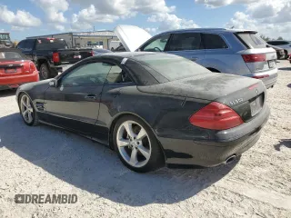 2005 Mercedes-Benz SL with VIN WDBSK76F35F084552, listed as a Copart auction lot 77258574 with Not provided miles and Non repairable. Bid and sale history available at DreamBid. Image 2.
