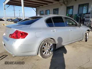2008 Infiniti G35 with VIN JNKBV61E08M221916, listed as a Copart auction lot 79521034 with Not Provided miles and Salvage Title. Bid and sale history available at DreamBid. Image 3.
