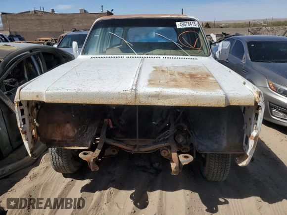 1974 Chevrolet Suburban z VIN CCY164F189473, wystawiony jako Copart lot #49678415 z przebiegiem Nie podano mil oraz Czysty tytuł • Clean title. Historia ofert i sprzedaży dostępna na DreamBid. Obrazek 5.