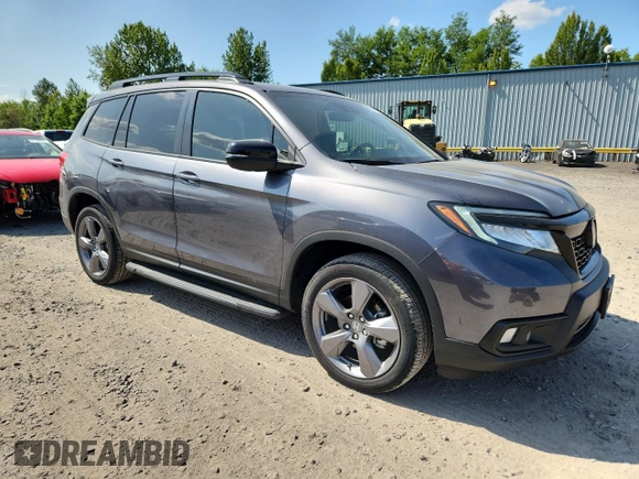 2019 Honda Passport Touring с VIN 5FNYF8H93KB018614, выставлен на аукционе Copart как лот 60884775 с пробегом 22 809 миль миль и Списание • Salvage title. История ставок и продаж доступна на DreamBid. Изображение 4.