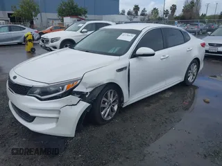 2016 Kia Optima LX with VIN 5XXGT4L30GG049534, listed as a IAAI auction lot 41770579 with 94,257 mi miles. Bid and sale history available at carsss.com. Image 6.