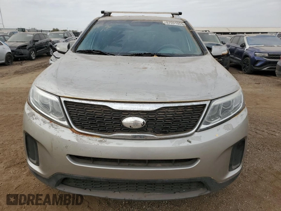 2014 Kia Sorento LX with VIN 5XYKT4A79EG525448, listed as a Copart auction lot 87091004 with 176,854 mi miles and Clean Title. Bid and sale history available at carsss.com. Image 5.