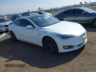 2018 Tesla Model S 75D with VIN 5YJSA1E27JF241451, listed as a IAAI auction lot 42374353 with 76,543 mi miles and . Bid and sale history available at DreamBid. Image 1.