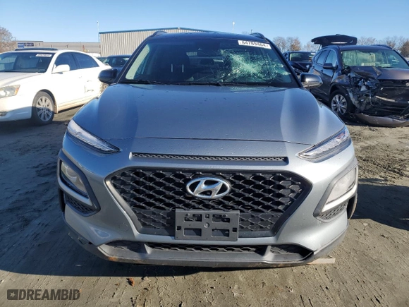 2021 Hyundai Kona SEL with VIN KM8K22AA8MU615752, listed as a Copart auction lot 84789404 with 80,509 mi miles and Salvage Title. Bid and sale history available at carsss.com. Image 5.