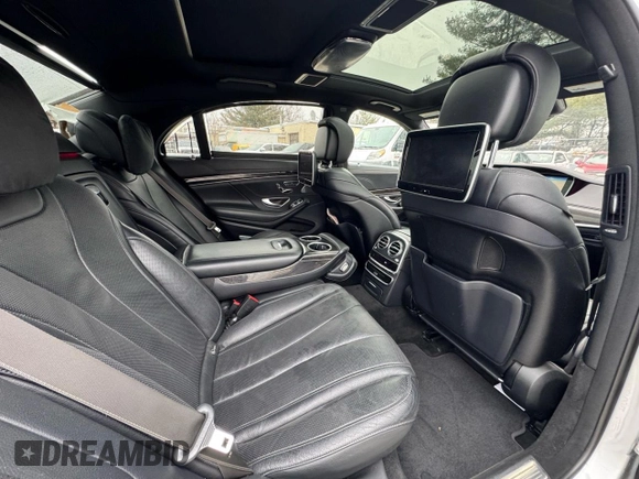 2017 Mercedes-Benz S 550 with VIN WDDUG8FB5HA310161, listed as a Copart auction lot 50513315 with 180,610 mi miles and Clean Title. Bid and sale history available at carsss.com. Image 6.