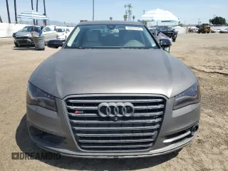 2013 Audi S8 with VIN WAUD2AFD4DN007731, listed as a Copart auction lot 52052315 with 118,582 mi miles and Clean Title. Bid and sale history available at carsss.com. Image 5.