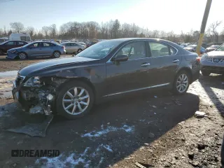 2009 Lexus LS 460 with VIN JTHCL46F495000282, listed as a Copart auction lot 84518224 with 168,421 mi miles and Salvage Title. Bid and sale history available at DreamBid. Image 1.