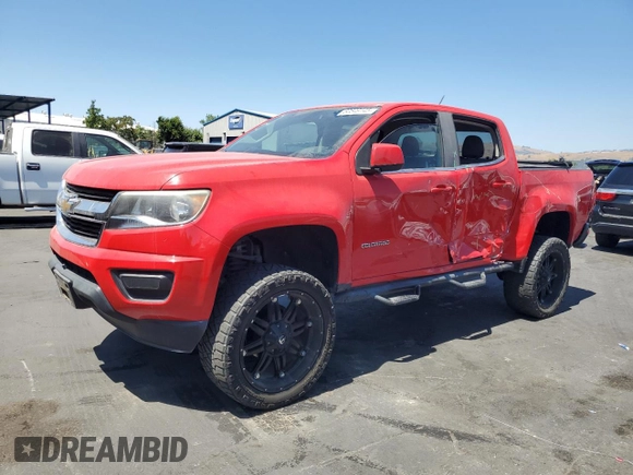 2017 Chevrolet Colorado 2WD WT with VIN 1GCGSBEN8H1213020, listed as a Copart auction lot 60849145 with 61,494 mi miles and Salvage title. Bid and sale history available at DreamBid. Image 1.