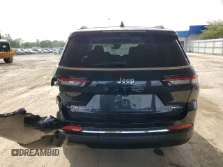 2023 Jeep Grand Cherokee Limited с VIN 1C4RJKBG0P8777073, выставлен на аукционе Copart как лот 57216465 с пробегом 28 734 миль миль и Списание • Salvage title. История ставок и продаж доступна на DreamBid. Изображение 6.