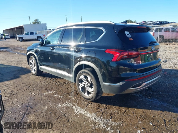 2022 Hyundai Santa Fe SEL with VIN 5NMS24AJXNH375497, listed as a IAAI auction lot 41390349 with 77,067 mi miles and . Bid and sale history available at DreamBid. Image 3.