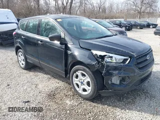 2017 Ford Escape S with VIN 1FMCU0F74HUC22157, listed as a IAAI auction lot 41836089 with 77,919 mi miles. Bid and sale history available at carsss.com. Image 1.