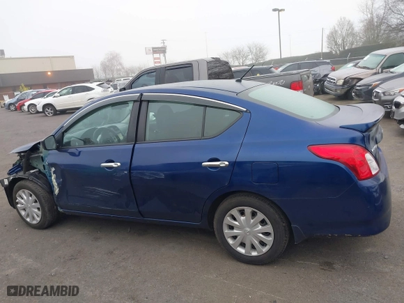 2019 Nissan Versa Sedan SV with VIN 3N1CN7AP2KL810791, listed as a IAAI auction lot 41324407 with 48,382 mi miles. Bid and sale history available at carsss.com. Image 15.