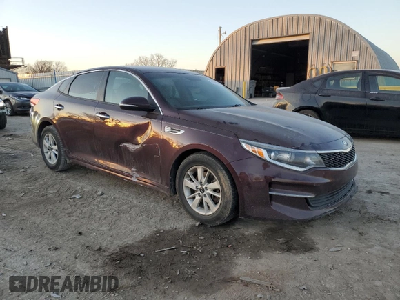 2016 Kia Optima LX z VIN 5XXGT4L36GG053507, wystawiony jako Copart lot #85898534 z przebiegiem 89 192 mil mil oraz Szkoda całkowita • Salvage title. Historia ofert i sprzedaży dostępna na DreamBid. Obrazek 4.