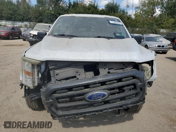 2021 Ford F-150 XL with VIN 1FTEX1EB1MKD60924, listed as a Copart auction lot 71455334 with 13,016 mi miles and Clean title. Bid and sale history available at DreamBid. Image 5.