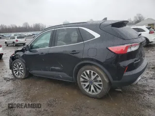2020 Ford Escape Titanium Hybrid with VIN 1FMCU0DZ9LUA84807, listed as a Copart auction lot 85507594 with Not provided miles and Salvage title. Bid and sale history available at DreamBid. Image 2.