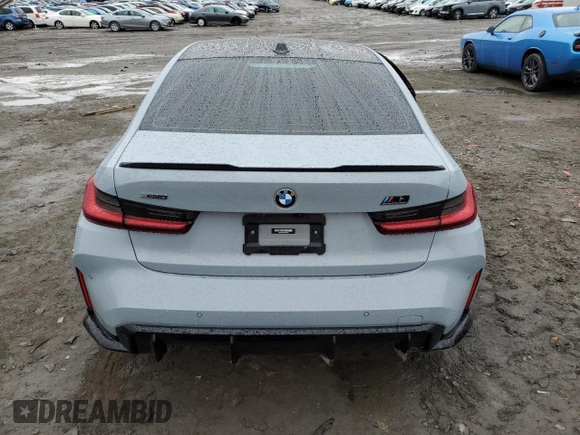 2023 BMW M3 Competition xDrive z VIN WBS43AY02PFP75791, wystawiony jako Copart lot #46810125 z przebiegiem Nie podano mil oraz Szkoda całkowita • Salvage title. Historia ofert i sprzedaży dostępna na DreamBid. Obrazek 6.