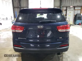 2016 Kia Sorento LX with VIN 5XYPG4A32GG165630, listed as a Copart auction lot 51826715 with 177,196 mi miles and Clean Title. Bid and sale history available at carsss.com. Image 6.