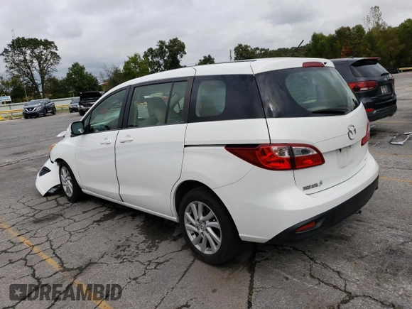 2012 Mazda 5 Sport with VIN JM1CW2BL3C0144452, listed as a Copart auction lot 70593054 with 160,318 mi miles and Salvage Title. Bid and sale history available at DreamBid. Image 2.