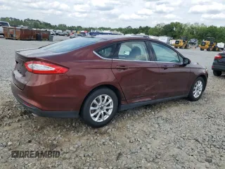 2015 Ford Fusion S with VIN 3FA6P0G76FR177174, listed as a Copart auction lot 53862845 with 78,021 mi miles and Salvage Title. Bid and sale history available at DreamBid. Image 3.
