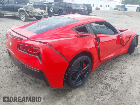 2016 Chevrolet Corvette 1LT with VIN 1G1YB2D77G5114339, listed as a IAAI auction lot 41928328 with 143,866 mi miles. Bid and sale history available at carsss.com. Image 4.