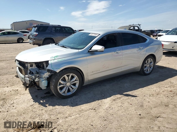 2016 Chevrolet Impala LT with VIN 2G1115S38G9145284, listed as a Copart auction lot 53377595 with 309,714 mi miles and Salvage Title. Bid and sale history available at DreamBid. Image 1.