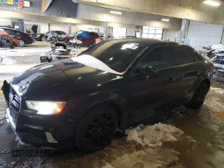 2017 Audi A3 Sedan Premium with VIN WAUB8GFF0H1007765, listed as a Copart auction lot 87031784 with 102,277 mi miles and Salvage Title. Bid and sale history available at carsss.com. Image 1.