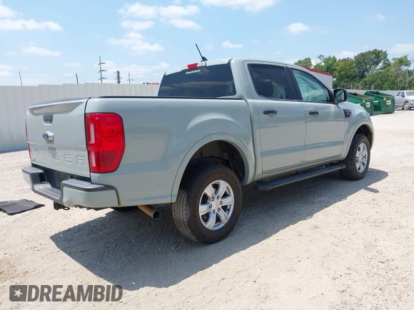 2021 Ford Ranger XL with VIN 1FTER4EH0MLD00837, listed as a IAAI auction lot 40068127 with 90,395 mi miles. Bid and sale history available at carsss.com. Image 4.