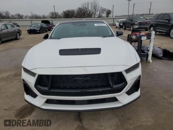 2024 Ford Mustang GT with VIN 1FA6P8CF9R5411164, listed as a Copart auction lot 43802615 with Not provided miles and Salvage title. Bid and sale history available at DreamBid. Image 5.