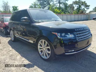 2017 Land Rover Range Rover HSE z VIN SALGS2FV9HA350006, wystawiony jako IAAI lot #41963747 z przebiegiem 102 819 mil mil oraz . Historia ofert i sprzedaży dostępna na DreamBid. Obrazek 1.