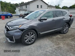 2020 Honda CR-V Touring with VIN 2HKRW2H96LH649541, listed as a Copart auction lot 63580185 with 49,337 mi miles and Salvage title. Bid and sale history available at DreamBid. Image 1.